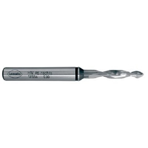 Punta Clamex CNC, HW (Widia), Ø6 mm, codolo Ø10x65 mm, L 100 mm