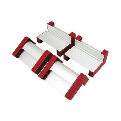 Profilati angolari per set di tenditori, 4 pezzi, lunghezza 12 cm