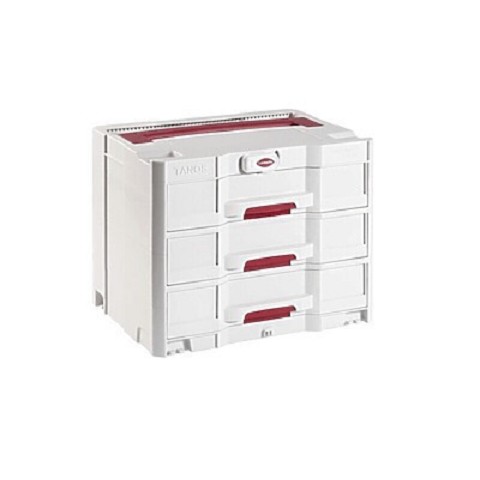 Systainer Mini misur.I T-loc, RAL 7035 grigio luce, RAL 3004 rosso porpora